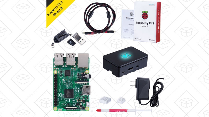 Raspberry de inicio Pi 3 Model B, $61 con código U34S5G2S
